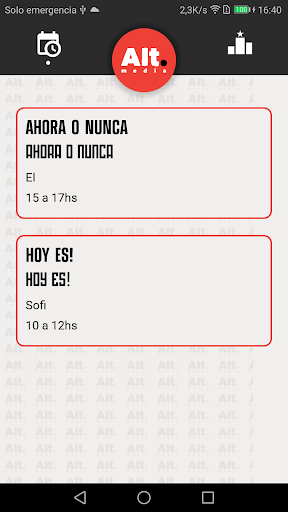 AltRadio Screen 2