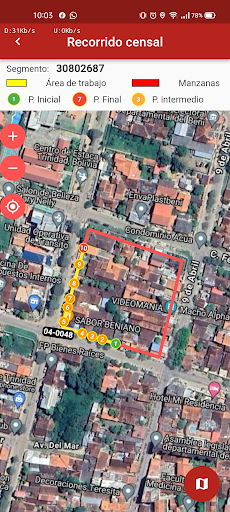 Recorrido Censal Screen 3