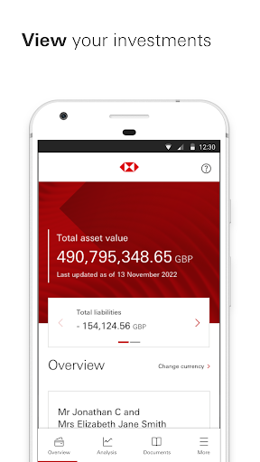 HSBC Private Banking UK Screen 2
