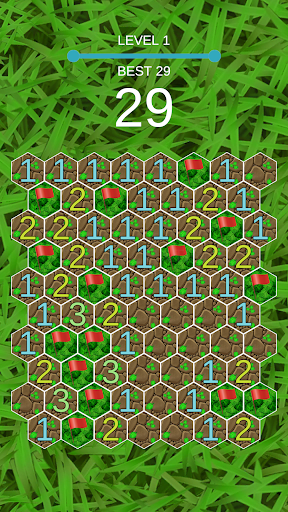 Hexagon Minesweeper Screen 2