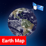 Cover Image of ดาวน์โหลด แผนที่ Live Earth & มุมมองดาวเทียม 1.2.3 APK