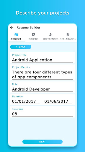 Resume Builder – Professional CV Maker Mod Apk 1.4 (Unlocked)(Premium) Gallery 8