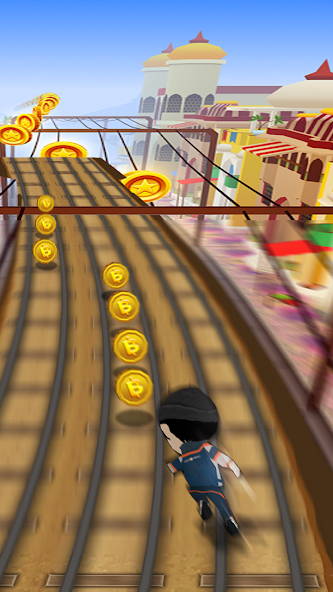 Subway Train Runner 3D 1.0.0 APK + Mod (Unlimited money) for Android
