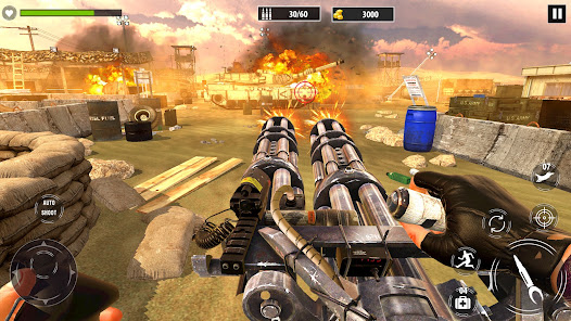 Machine Gun Strike: Guns Games apklade screenshots 2