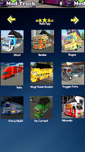 Mod Truck Oleng Mabar Bussid