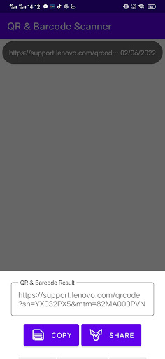QR & Barcode Scanner Screen 3