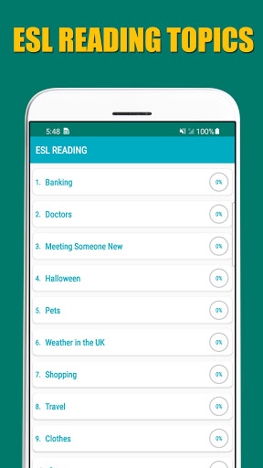 Reading Comprehension Test - E Screen 3