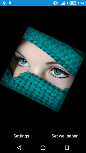 Android application Beautiful Eye Live Wallpaper screenshort