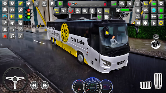 Coach Bus: US Driving Bus Game