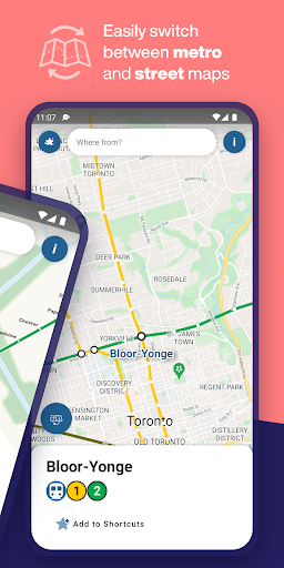Toronto Subway Map Screen 2