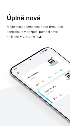 Android application MyJABLOTRON 2.0 screenshort