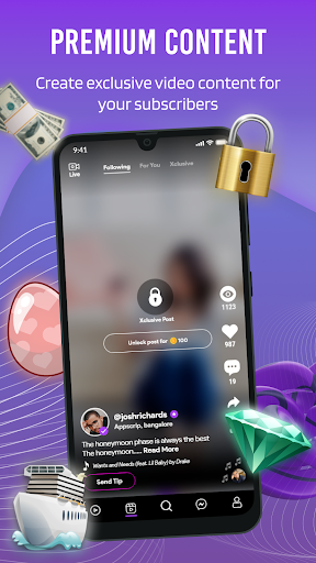 Livejet-Live Stream, Go Live Screen 3