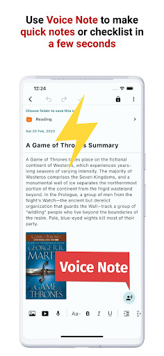 Note, To-do, Voice Note Widget Screenshot 2 - AppWisp.com