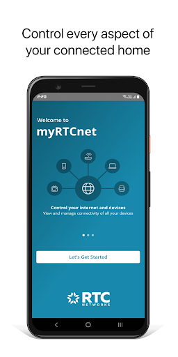 Android application myRTCnet screenshort