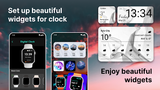 Widgets OS 17 - Color Widgets - Personalization - apps