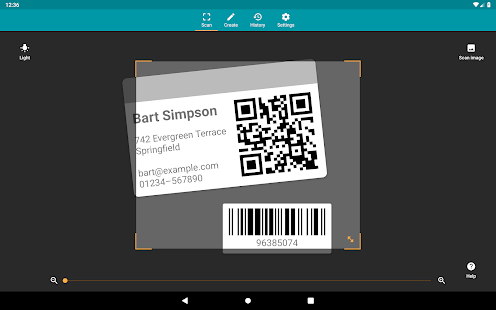 QR & Barcode Reader (Pro) Screenshot