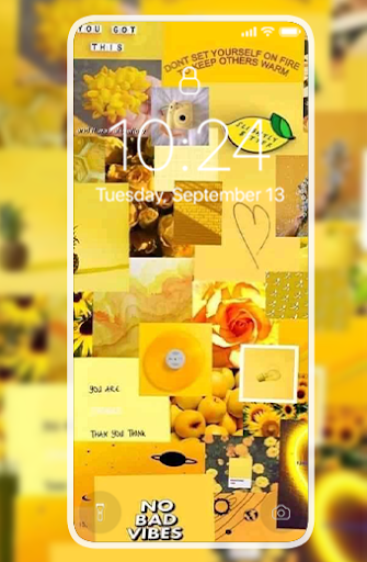 Yellow aesthetic wallpapers