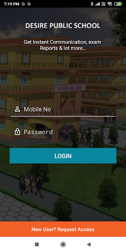 Android application Desire Public School screenshort