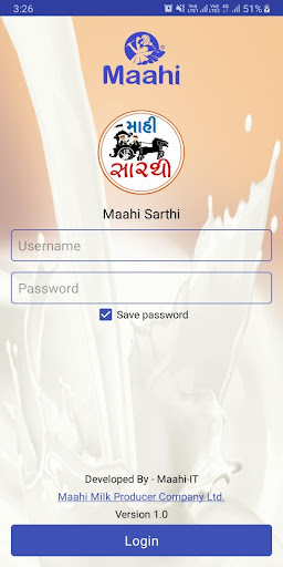 Android application Maahi Sarthi screenshort