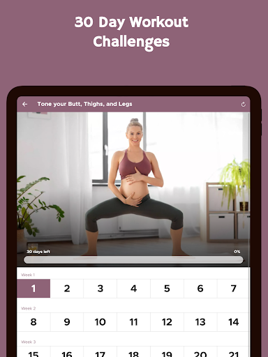 Screenshot of Exercise During Pregnancy