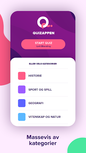 Quizappen Screen 3