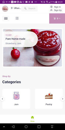 Android application Chanda screenshort
