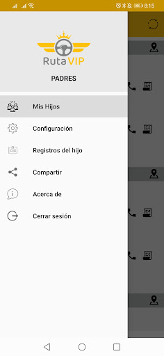 Ruta VIP Padres Screen 2