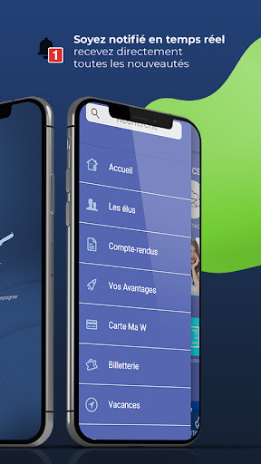Android application CSE Novandie screenshort
