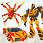 Cover Image of ダウンロード Grand Robot Transform Spider Games  APK