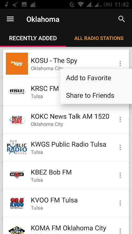 Oklahoma Radio Stations - USA - 7.6.4 - (Android)
