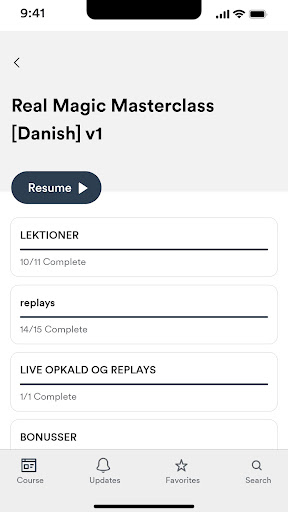 Android application Anders Hansen Real Magic LIVE screenshort