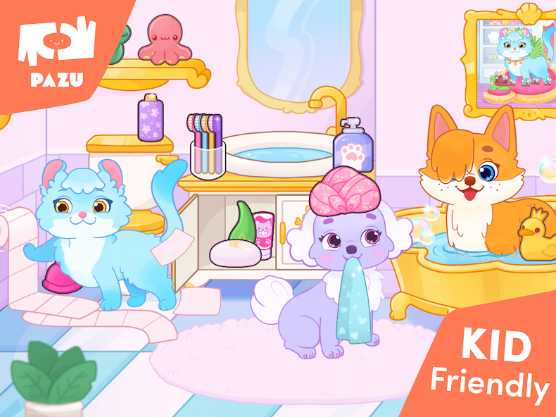 Princess Palace Pets World MOD APK screenshot