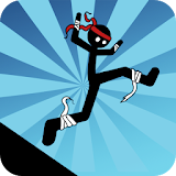 Stickman Parkour Platform - 2D Ninja Fun Race icon