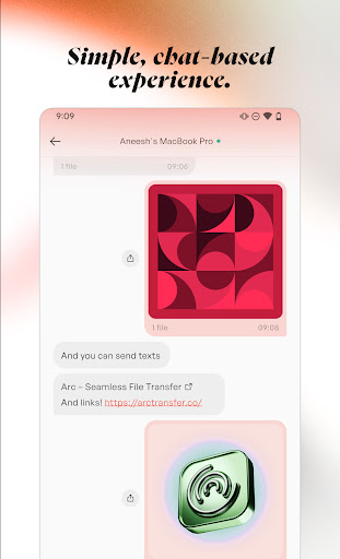Arc – Seamless File Sharing Screen 2