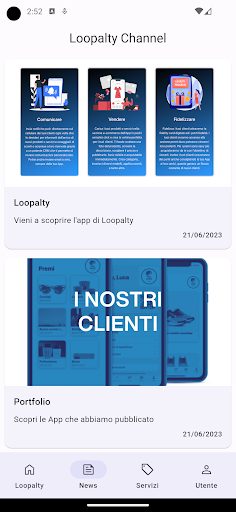 Loopalty Channel Screen 2