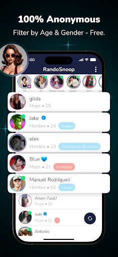 Random Chat - RandoSnoop Screenshot 2 - AppWisp.com