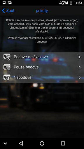 Ochrana řidičů Screen 3