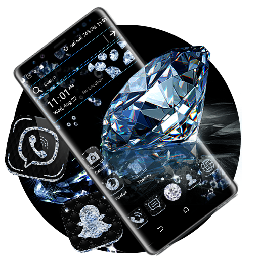 Black Diamond Launcher Theme 5.0 Icon