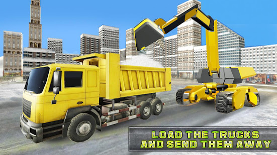 Drive Heavy Snow Plow Truck 5.4 captures d'écran 1