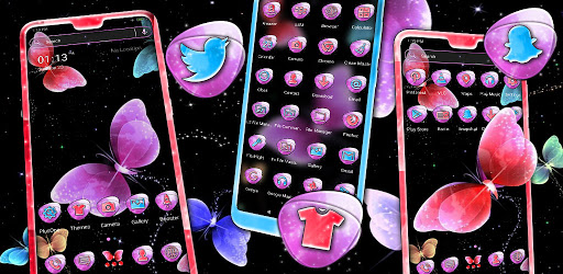 Colorful Butterfly Theme