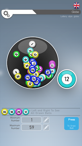 Android application Random Number Apps screenshort