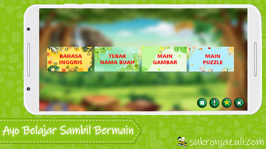 Game anak anak - Edukasi Buah