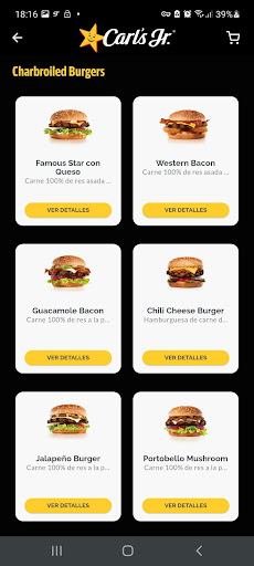 Carls Jr. Ecuador Screen 2