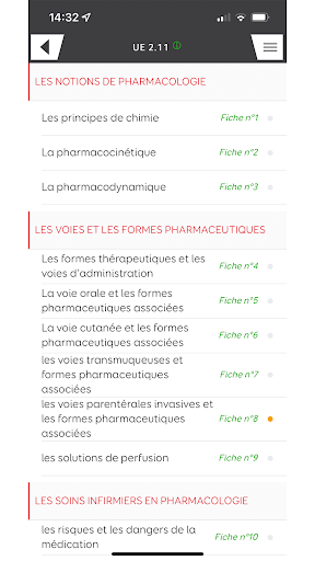 IDE fiches/QCM pour infirmière Screen 3
