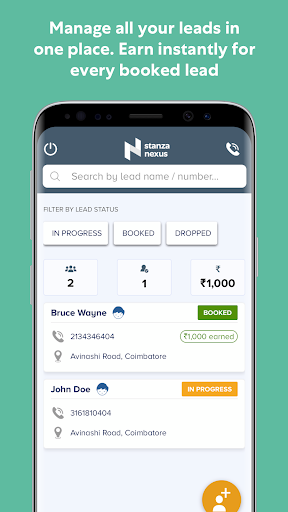 Stanza Nexus: Refer & Earn Screen 3