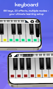 Learn Real Piano Keyboard