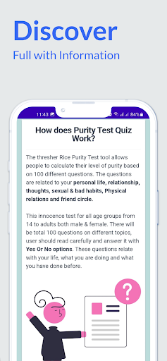 Rice Purity Test Screen 3
