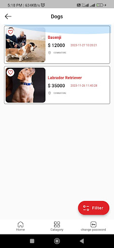 Pet Classified Screen 3