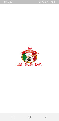 Android application Pizza King screenshort