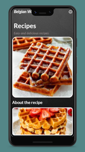 Belgian Waffle Recipe Screen 2